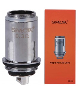 Smok Resistenza Mesh per Vape Pen 22  0.3ohm (Confezione 5 pezzi)