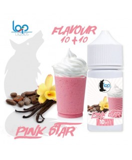 FLAVOUR 10 + 10 PINK STAR – 10 ML IN BOTTLE OF 30 ML - LOP
