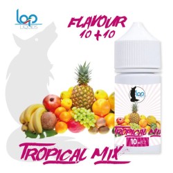 FLAVOUR 10 + 10 TROPICAL MIX – 10 ML IN BOTTLE OF 30 ML - LOP