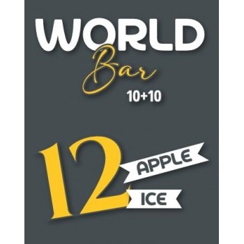 12 World Bar Aroma Apple ice 10+10
