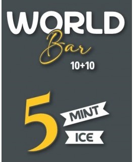 5 World Bar Aroma Mint ice 10+10 