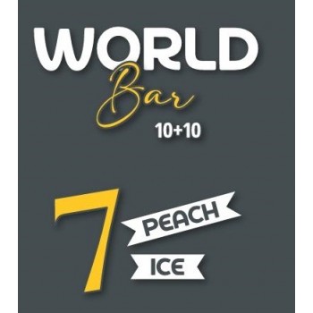 7 World Bar Aroma Peach ice 10+10