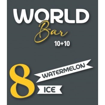 8 World Bar Aroma Watermellon ice 10+10