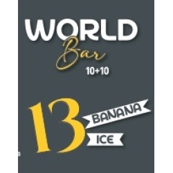 13 BANANA ICE World Bar Aroma10+10