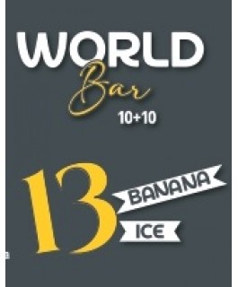 13 World Bar Aroma Banana ice 10+10 