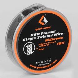 GeekVape NI80 Framed Staple Twisted Wire ( 26GAx2 Twisted+26GAx2)+32GA 3M