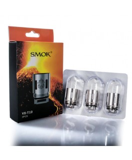 RESISTENZE SMOK TFV8  T 10   OHM (CONF 3 PZ) 